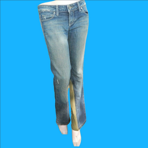 Paige Premium Denim Distressed Boot Jeans Sz 26‎